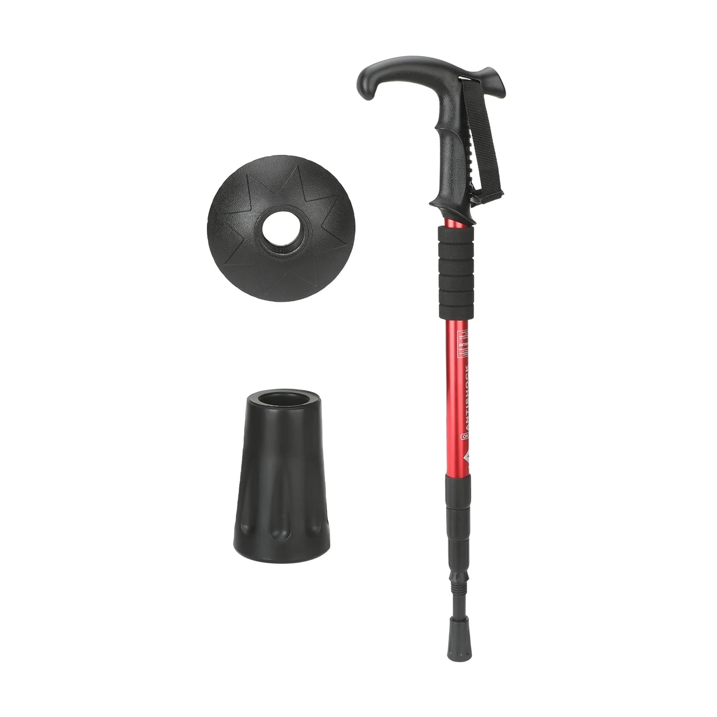 54-110cm Hiking Sticks Walking Stick Trekking Poles Mountaineering Telescopic Walking Stick for Particularly Steep Climb