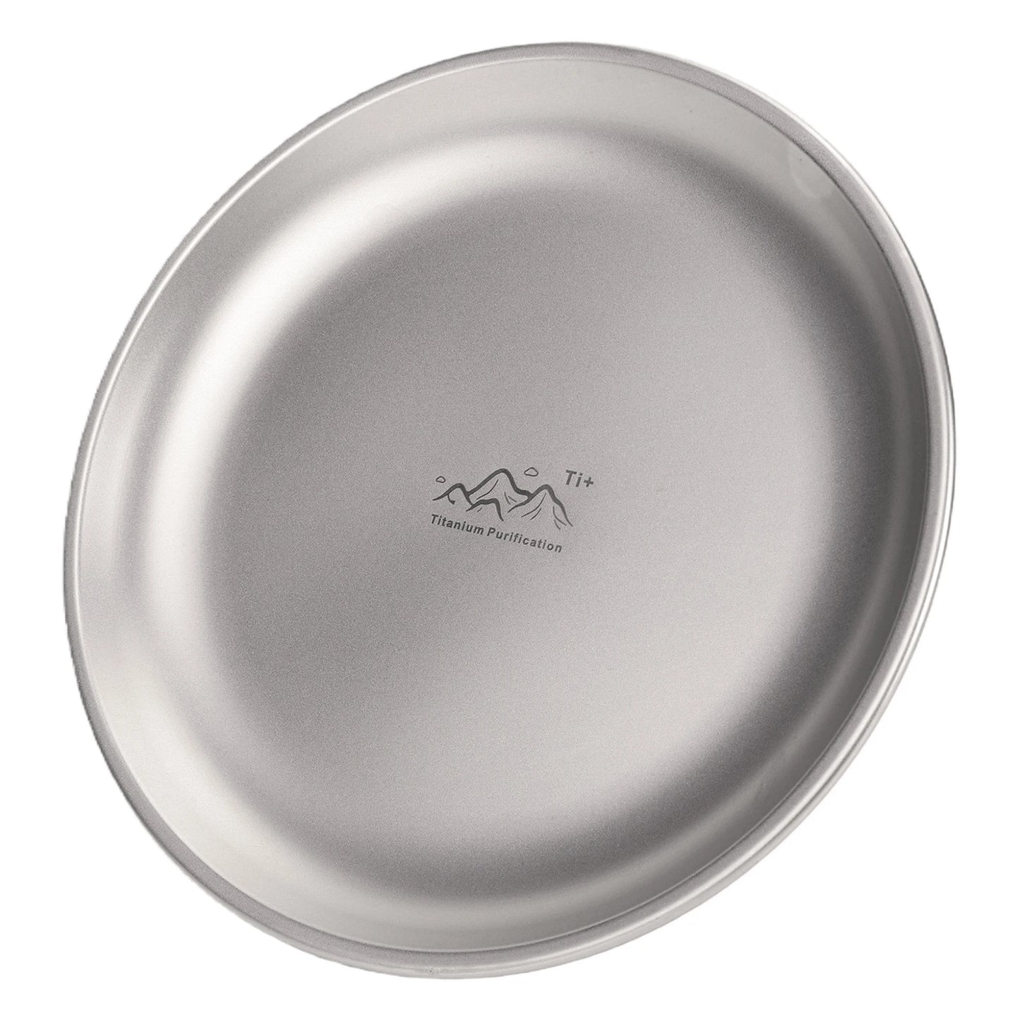 Titanium Purification Plate Portable Travel Tableware Rust Proof Backcountry Dinnerware Stackable Camping Tray Camping Supplies