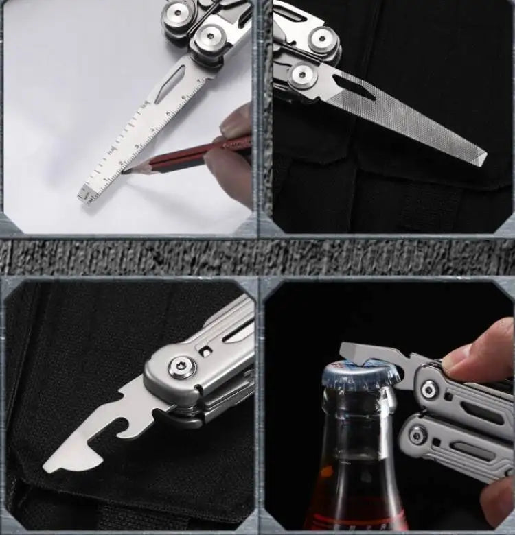 Daicamping DL10 Emergency Plier Folding Knife Multitool Tactical Clamp Combination Survival Gear Clip Multifunctional Multi Tool