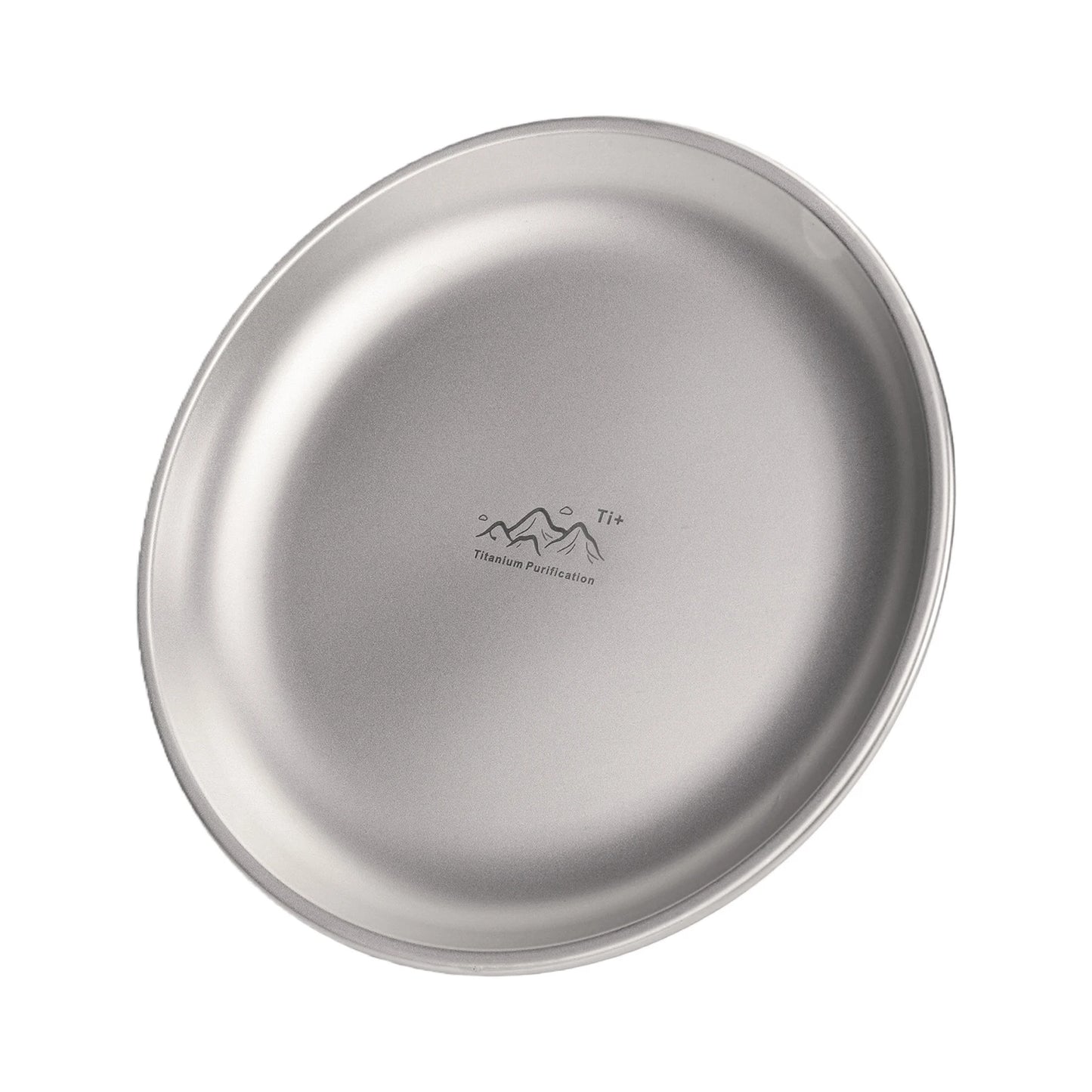 Titanium Purification Plate Portable Travel Tableware Rust Proof Backcountry Dinnerware Stackable Camping Tray Camping Supplies