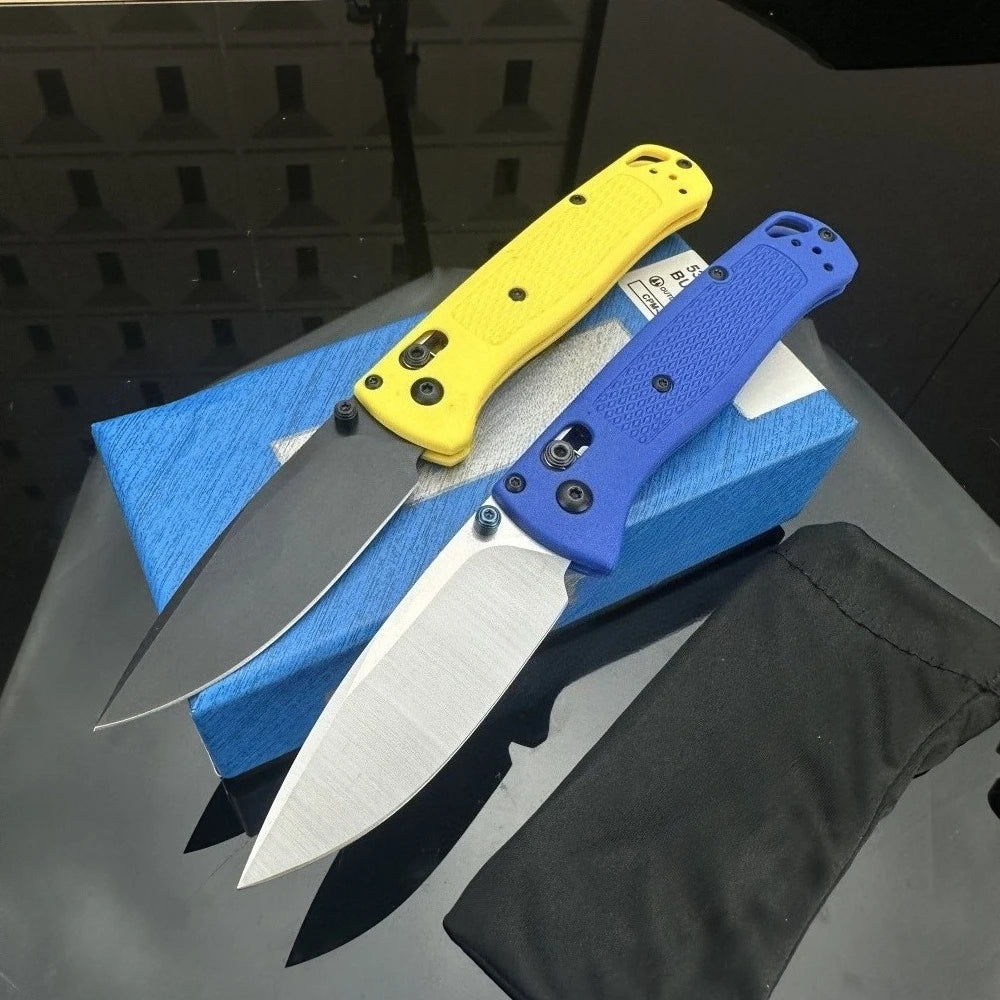 BM 535 Bugout Ax Lock Folding Knife Outdoor Tactical Camping EDC Hunting Knife Exploration Survival Tool A Men's Gift