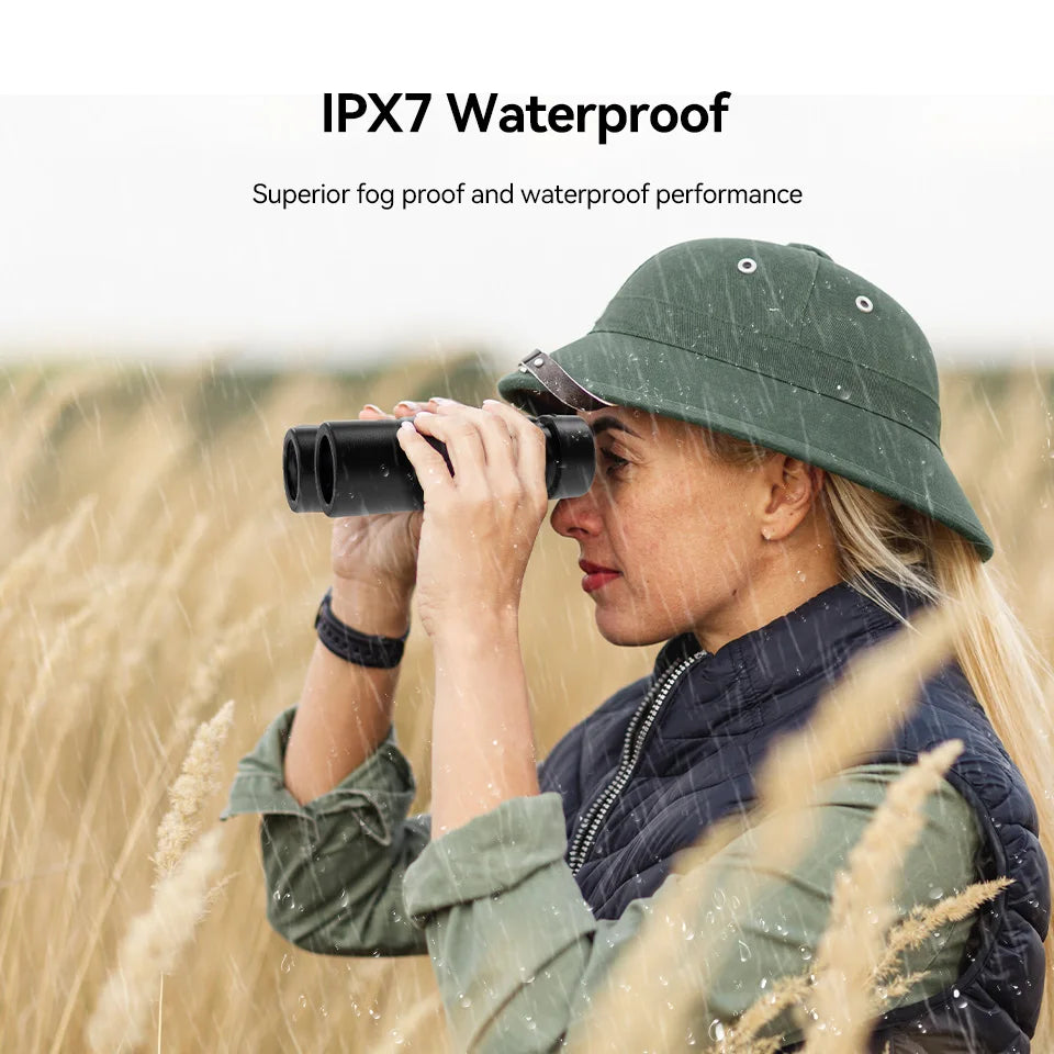 Svbony SV202 Upgraded ED Binoculars 8x32/8x42/10x42 Wide Field of View IPX7 Waterproof Fogproof Bak4 Prism for Bird Watching