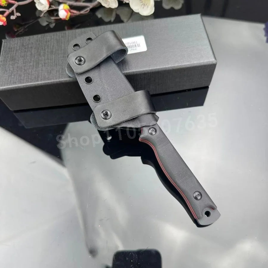 High-hardness Straight Knife Durable 8Cr13Movg Steel Outdoor Camping Hiking EDC Rescue Purposes Adventure Survival Knife