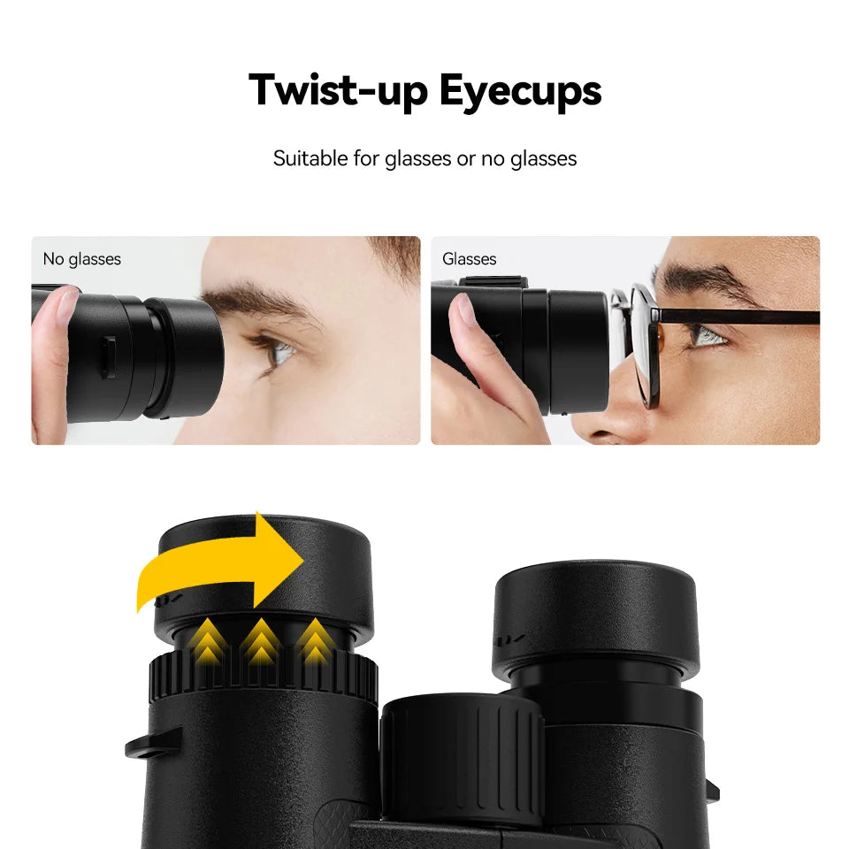 Svbony SV202 Upgraded ED Binoculars 8x32/8x42/10x42 Wide Field of View IPX7 Waterproof Fogproof Bak4 Prism for Bird Watching