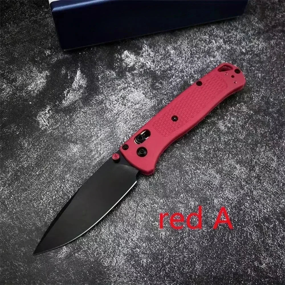 BM 535 Bugout Ax Lock Folding Knife Outdoor Tactical Camping EDC Hunting Knife Exploration Survival Tool A Men's Gift