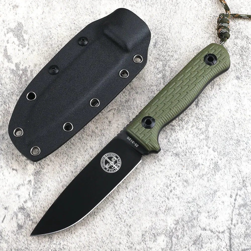 Trskt Pohl Hunting Knife Niolox Blade Camping Knives,Survival Rescue Knives Outdoor Tool With Kydex Sheath Dropshipping