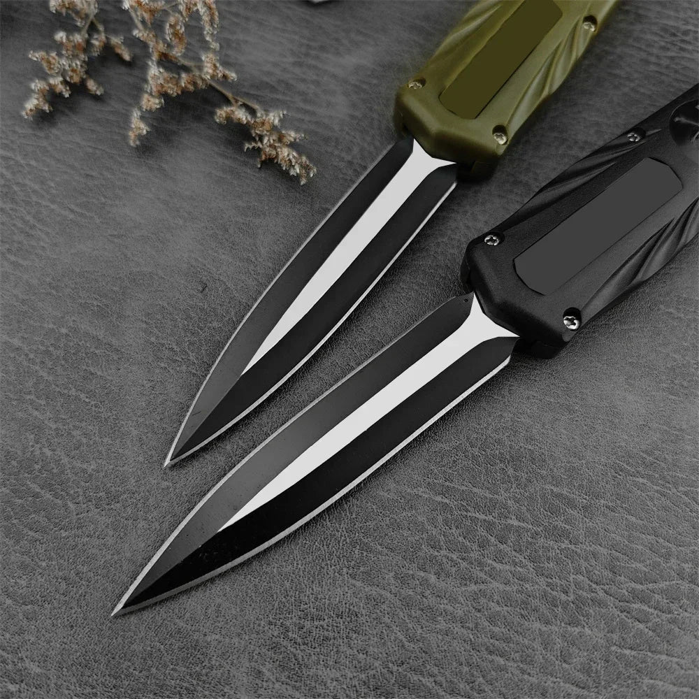 Outdoor Multifunctional Pocket Folding Knife, 440C Steel Blade ABS Handle, Durable Camping EDC Survival Rescue Hunting Tools
