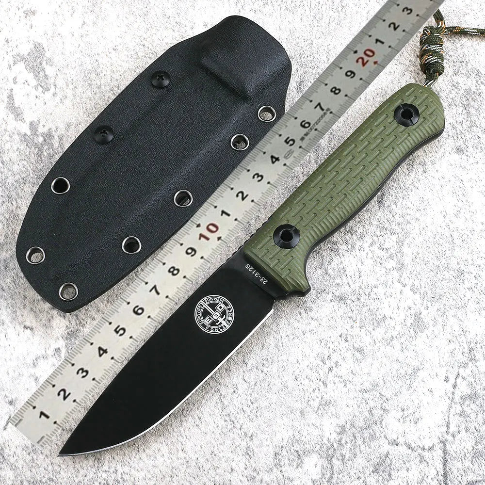 Trskt Pohl Hunting Knife Niolox Blade Camping Knives,Survival Rescue Knives Outdoor Tool With Kydex Sheath Dropshipping