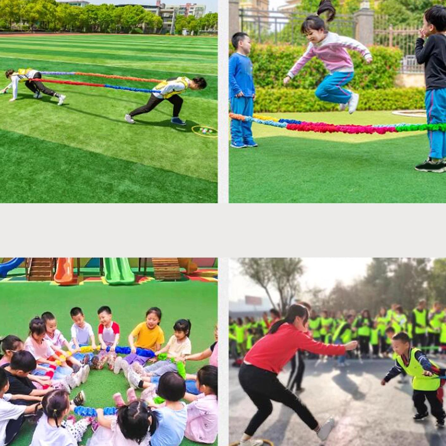 Outdoor Game Team Building Development Of Sports And Entertainment Toys Children's Elastic Rope Loops Party Interactive Ropes