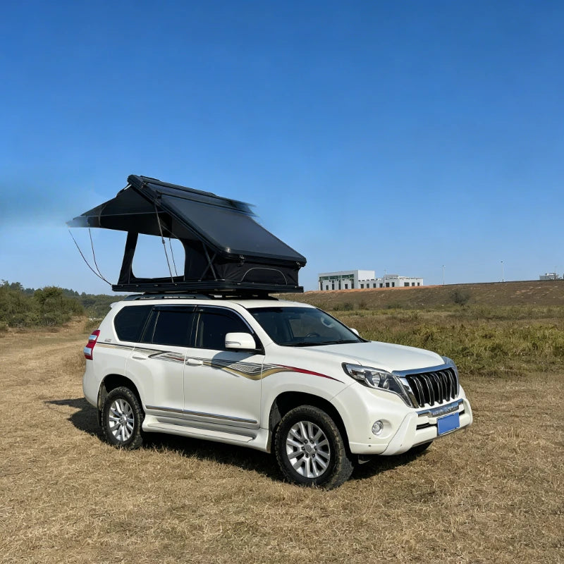SNDN Aluminum Waterproof X Hinge Car Rooftop Tent 2‑3 Person Outdoor Camping Use