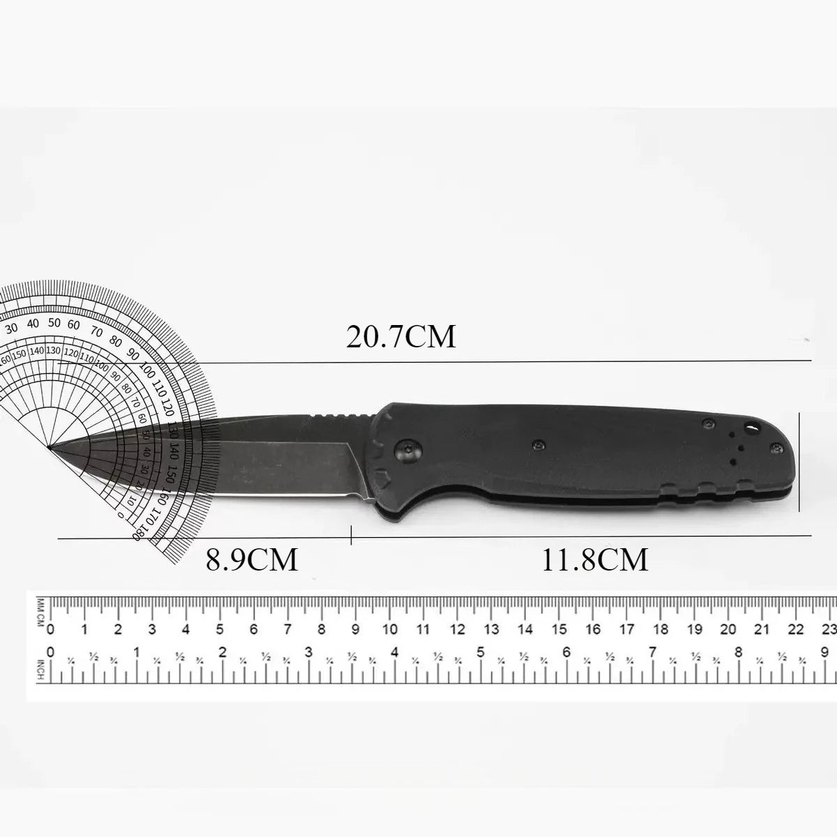 BM 4300 Folding Knife G10 Handle Wilderness Exploration, Hunting, Jungle Survival, Ergonomic Handle, EDC Multi-functional Knives