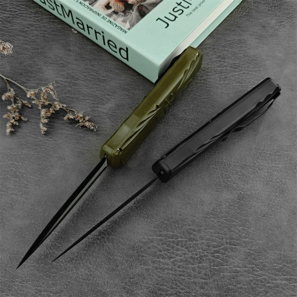 Outdoor Multifunctional Pocket Folding Knife, 440C Steel Blade ABS Handle, Durable Camping EDC Survival Rescue Hunting Tools