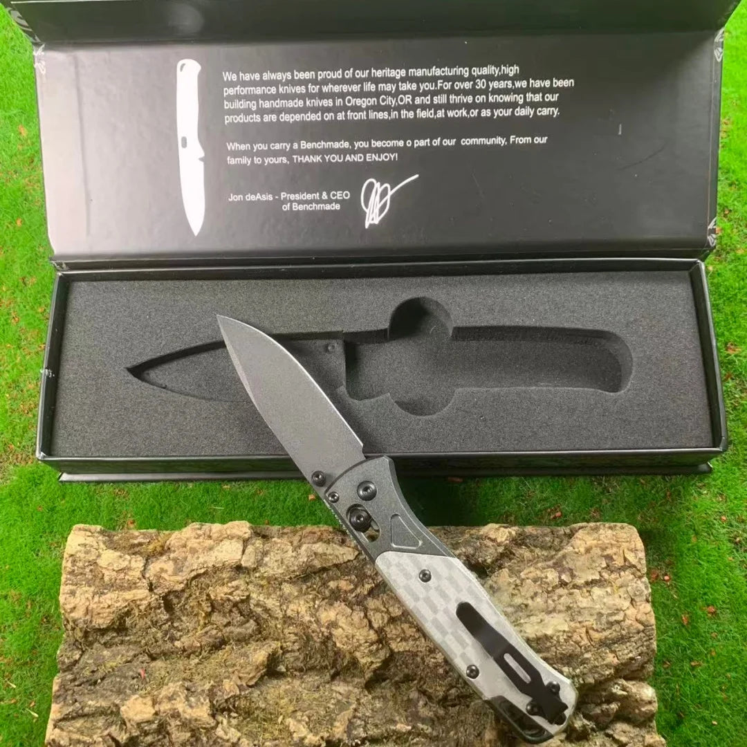 BM535BK-2501 Folding Knife M390 Blade Aluminum Handle EDC Pocket Gift Knife, US Warehouse, Custom Supported Wholesale & Retail