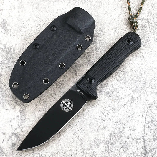 Trskt Pohl Hunting Knife Niolox Blade Camping Knives,Survival Rescue Knives Outdoor Tool With Kydex Sheath Dropshipping