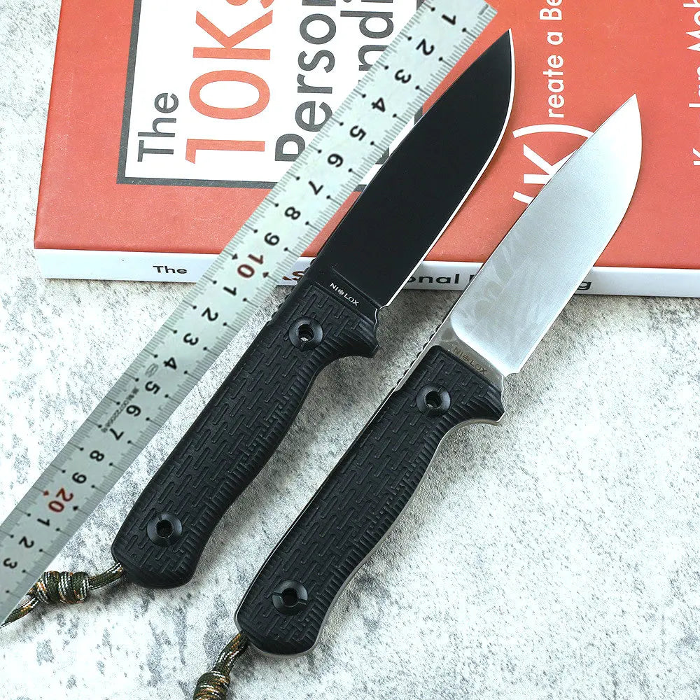Trskt Pohl Hunting Knife Niolox Blade Camping Knives,Survival Rescue Knives Outdoor Tool With Kydex Sheath Dropshipping