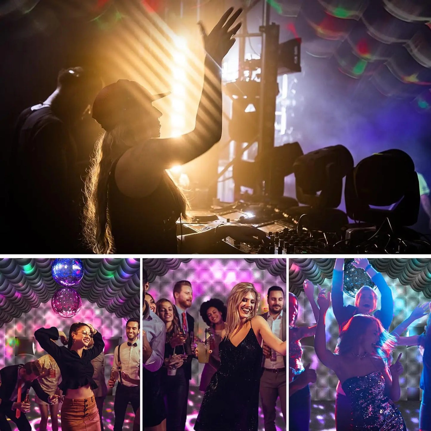 20ft Inflatable Nightclub Tent with 2 Doors and Logo Area Large Black Inflatable Party Club Tent for Birthday Backyard Wedding