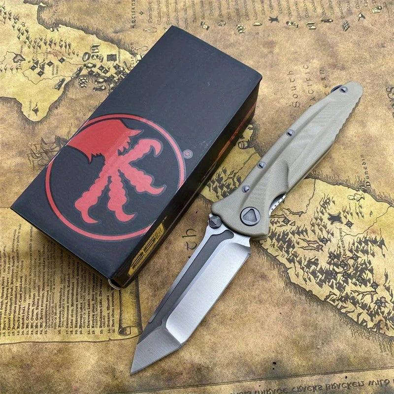 Socom Delta Folding Pocket Knife Tanto Blade G10 Handle Tactical Knives Outdoor Camping Hunting EDC Multifunctional Tools