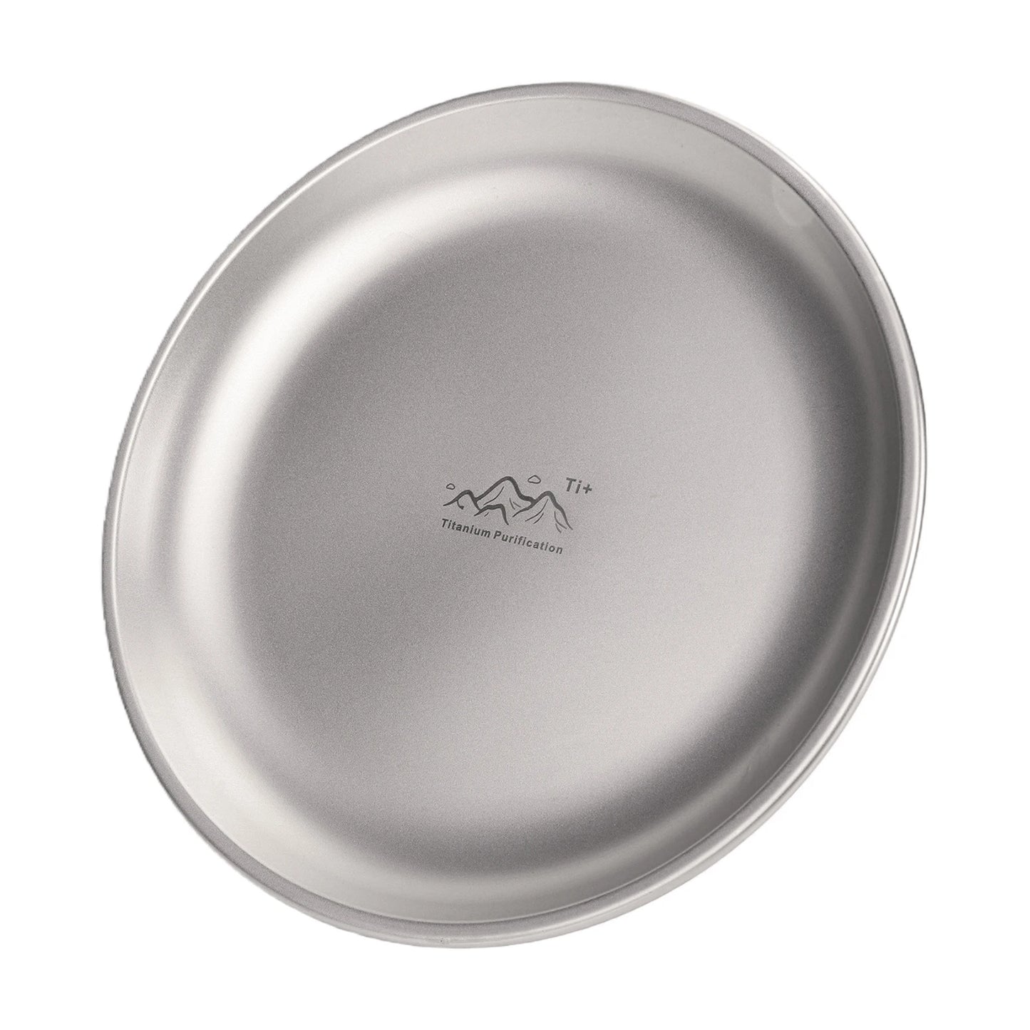 Titanium Purification Plate Portable Travel Tableware Rust Proof Backcountry Dinnerware Stackable Camping Tray Camping Supplies