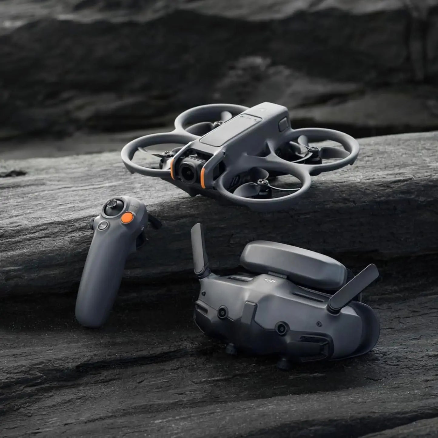 DJI Drones Flip Fly More Combo With RC 2 Screen Remote Controller, Drone With 4K UHD Camera for Adults, Palm Takeoff, Auto Return, Intelligent Flight, 3 Batteries for 93-Min Flight Time