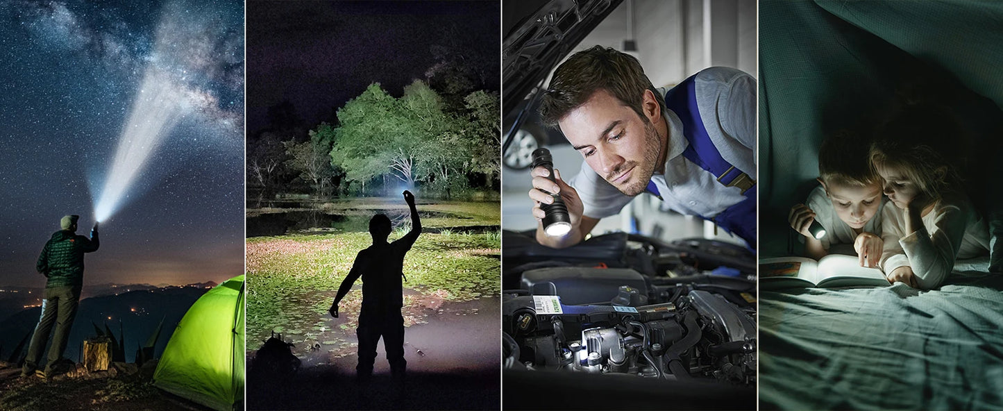 Wurkkos TS23 5000LM Ultra-Bright EDC Flashlight Featuring XHP70.3 HI & 21700 Battery IPX8 Rated with Tail Switch